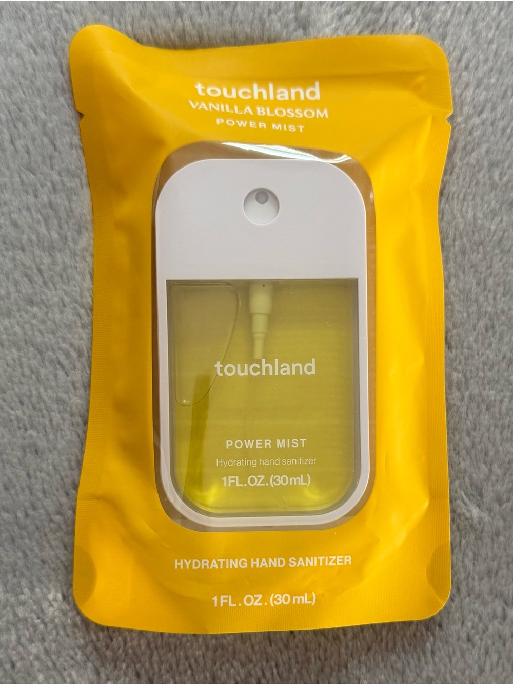 5/$25 🎆 NEW Touchland Power Mist Hydrating Hand Sanitizer: Vanilla Blossom, 1 oz